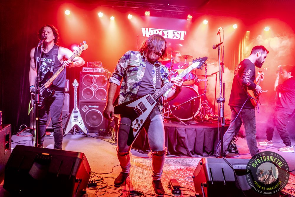 Fotos de Warchest en vivo en Crearock (Aniversario Aftershock)