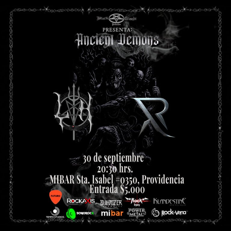 LUCTUS HYDRA SE PRESENTARÁ EN VIVO JUNTO A RIDERS EN UNA NUEVA EDICIÓN DE "ANCIENT DEMONS" EN MIBAR 9 LUCTUS INSTA Eric Fotosmetal
